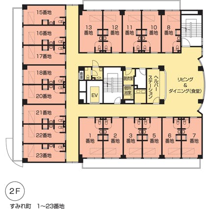ニチイホーム はるひ野 間取図