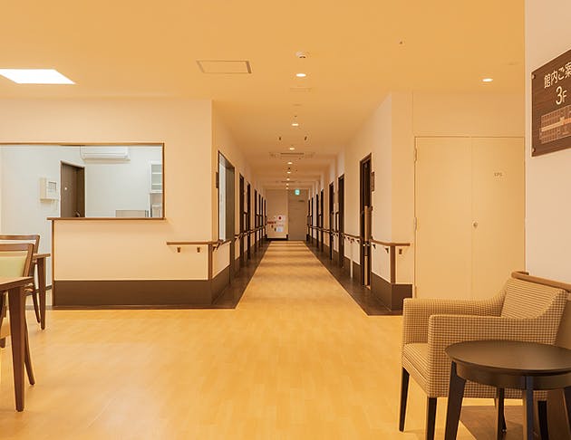 リアンレーヴ入間中央 廊下