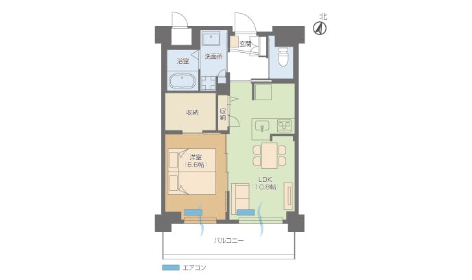 グランドマスト横浜鴨居 間取図