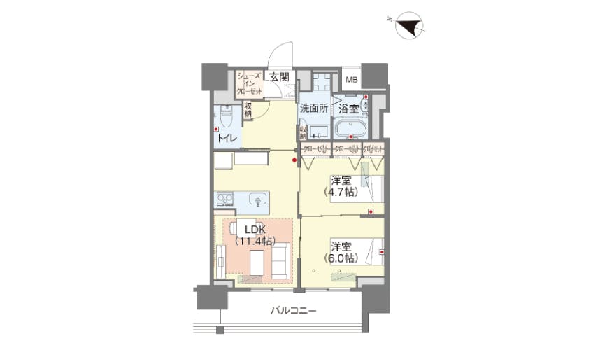グランドマスト大塚駅前 間取図