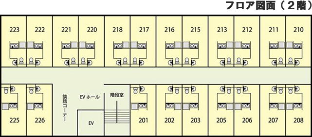 ケア・ブリッジ八尾老原 間取図