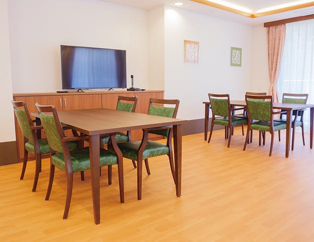 リアンレーヴ大泉学園 食堂兼機能訓練室