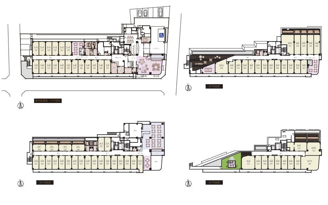 クラーチ・フィエラ鷺ノ宮 間取図