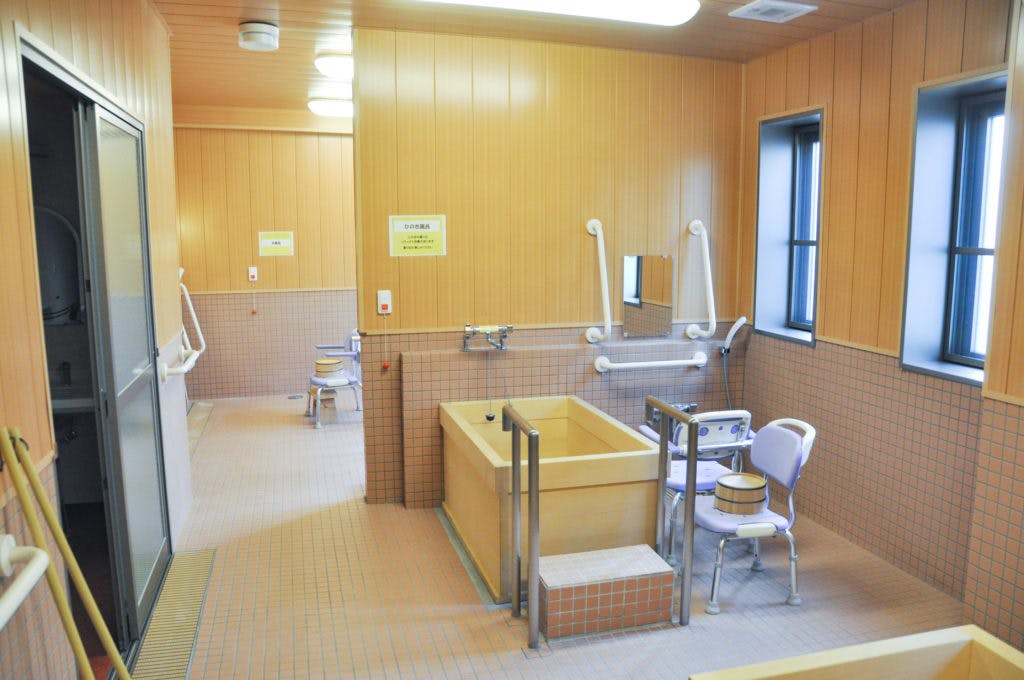 介護付き有料老人ホームウェルホームからん 浴室