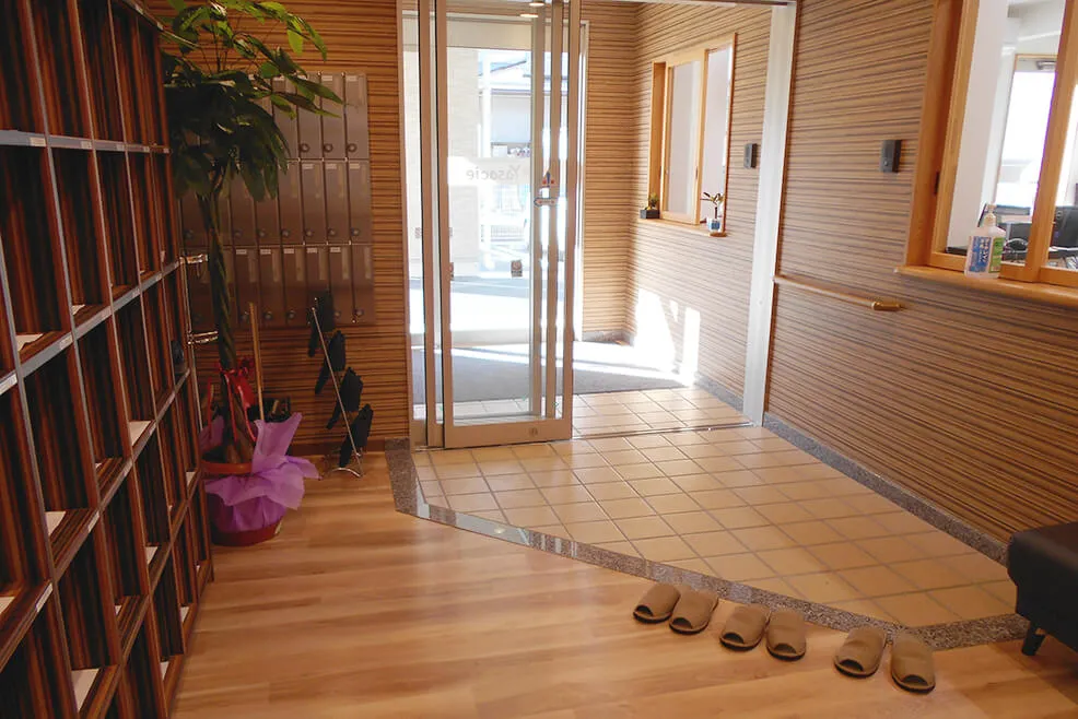 やさしえ長野栗田 玄関