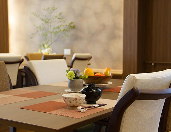 リアンレーヴ川口新井宿 食堂兼機能訓練室