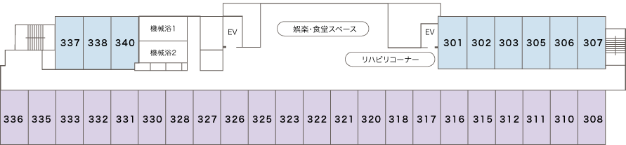 アビタシオン京成千葉中央 間取図
