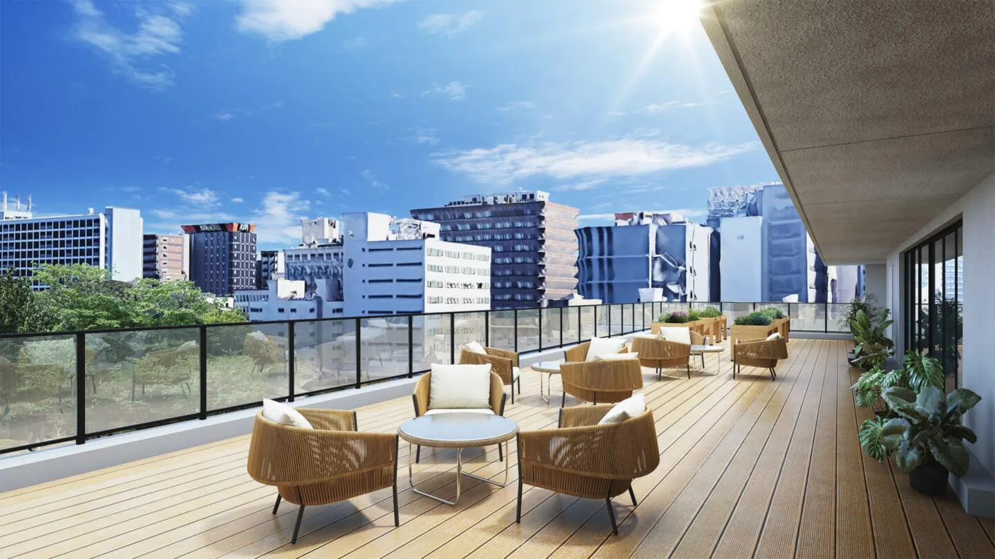 SOMPOケア ラヴィーレレジデンス博多住吉 テラス