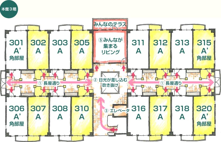 プチモンドさくら 間取図