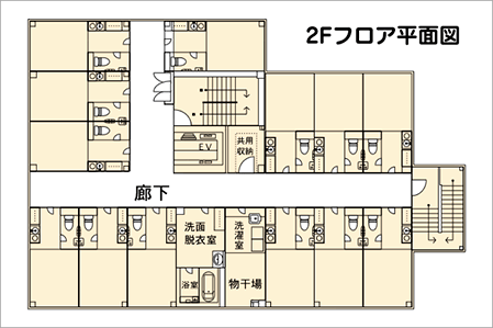 ほのか寺方 間取図