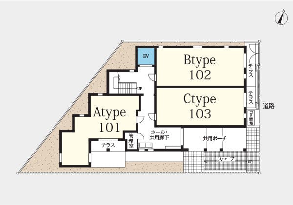 ヘーベルVillage鶴見市場 間取図