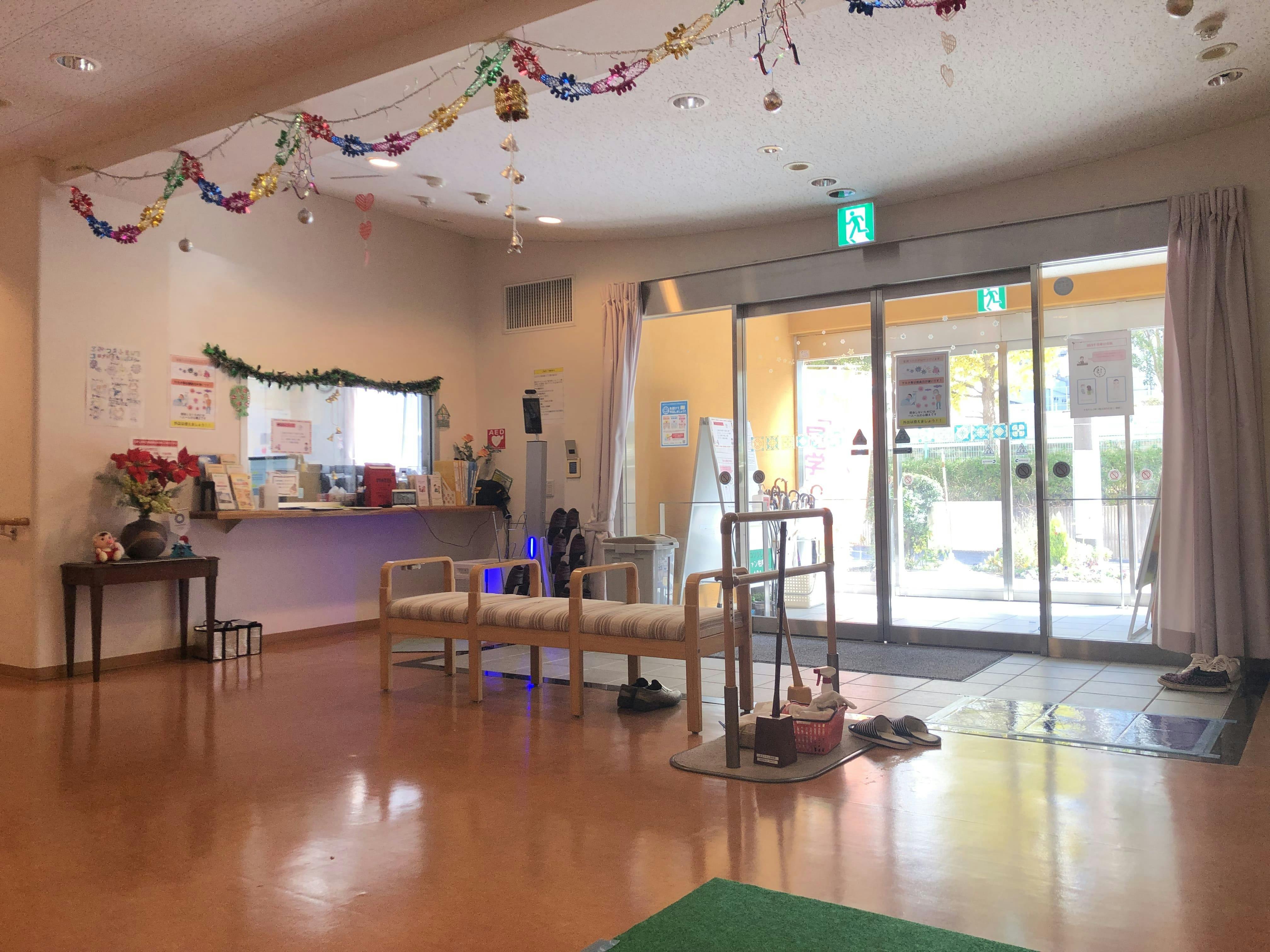ココファン柏明原 玄関