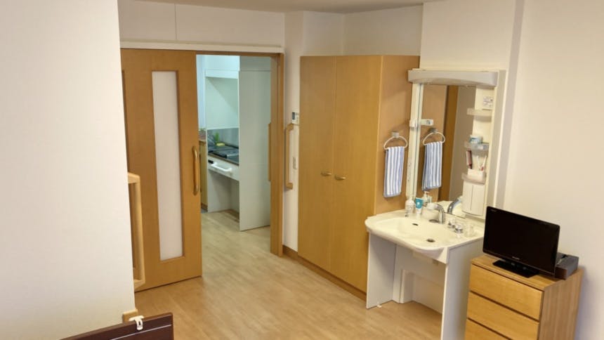 そんぽの家 茶屋が坂 洗面