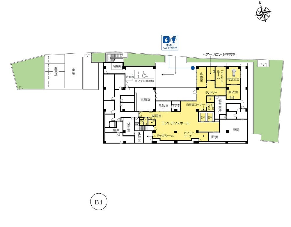 ニチイホーム鷺ノ宮 間取図