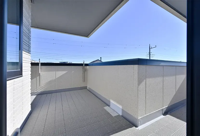 ヘーベルVillage横浜中山 ベランダ