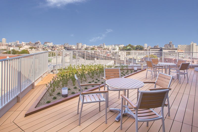 ニチイホーム 中馬込 ルーフデッキ