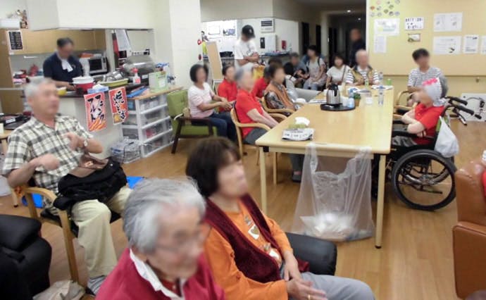 ヒューマンライフケア山科グループホーム 夏祭り