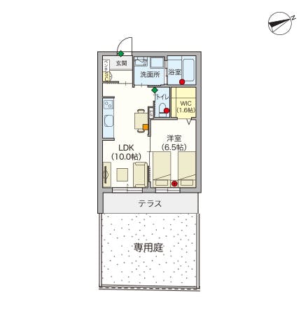 ヘーベルVillage淵野辺 間取図