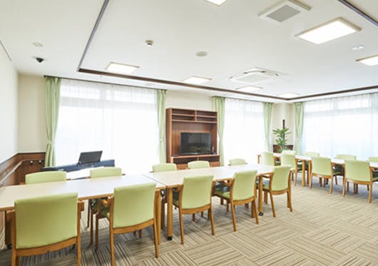 グッドタイムナーシングホーム・幕張弐番館 食堂・談話コーナー