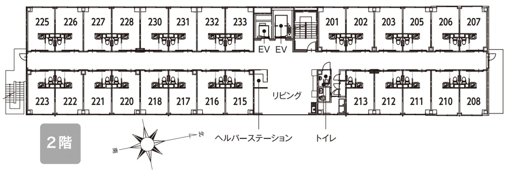 イリーゼ湘南ひらつか 間取図