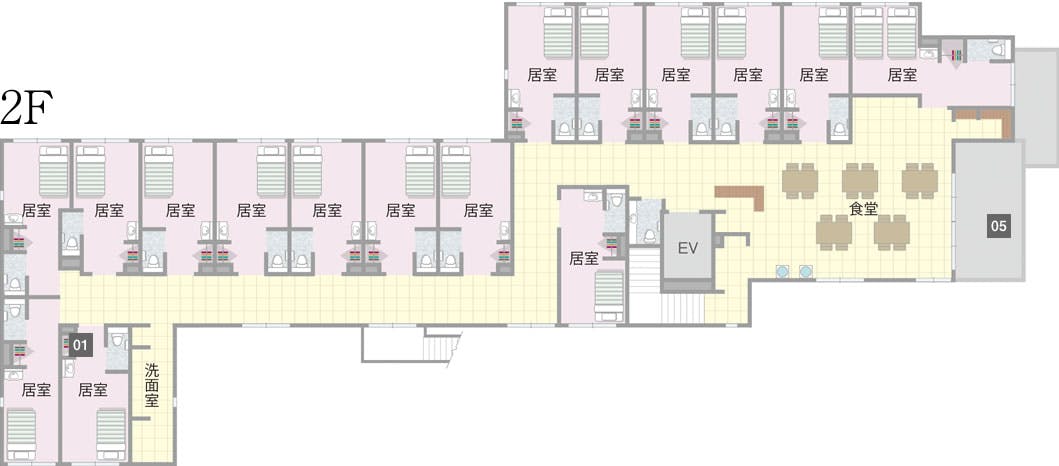 心愛 間取図