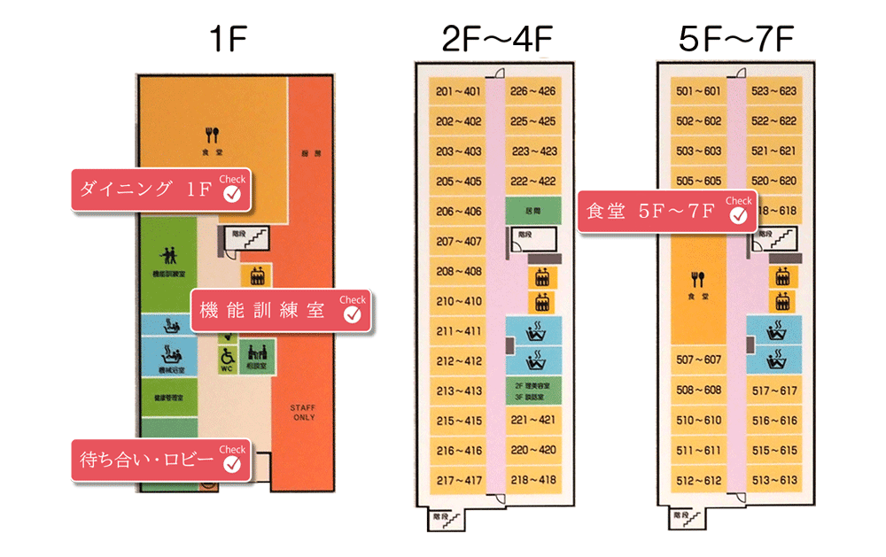 シニアスタイル東園田 間取図