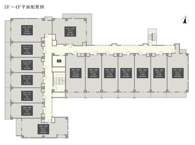 グランドマスト奈良学園前 間取図