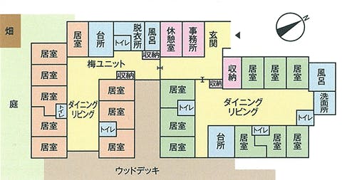 あったかホーム毛呂山 間取図