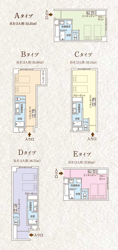 ココファン池上 間取図