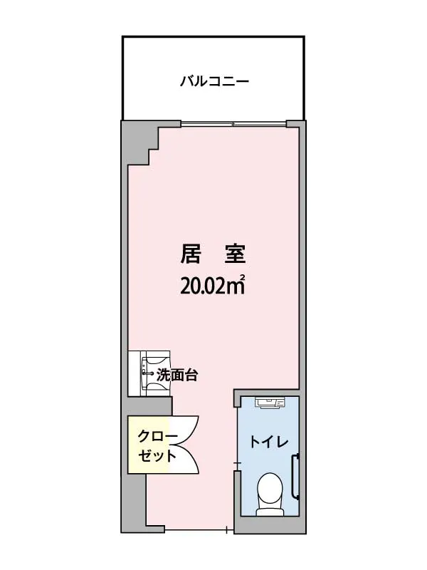 ローベル上井草 間取図