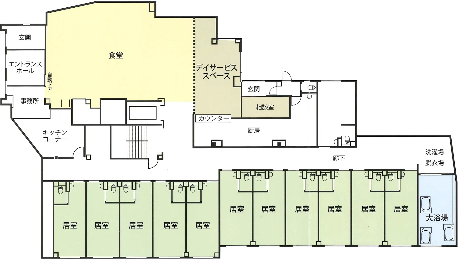 コミュニティ西宮北 間取図
