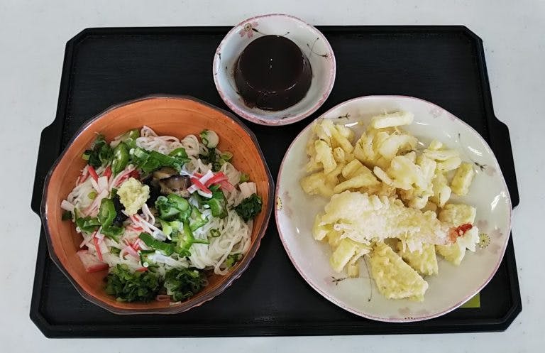 グループホームメイプル箕面 七夕素麺