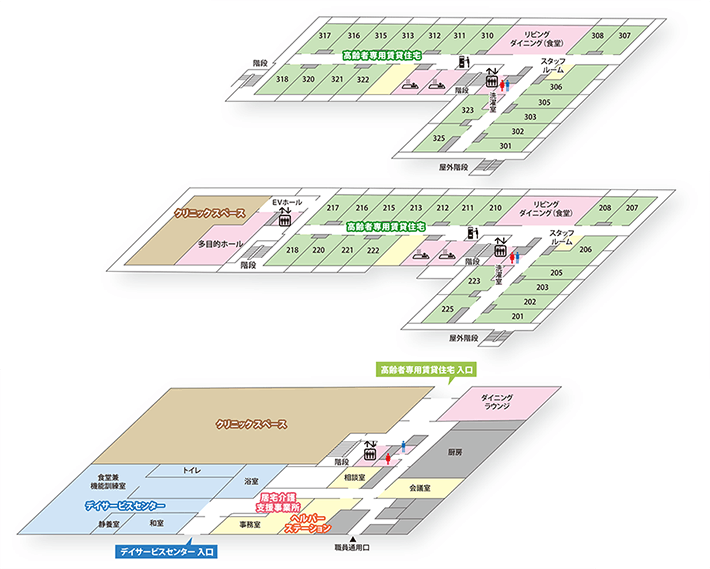 たかやの郷 間取図