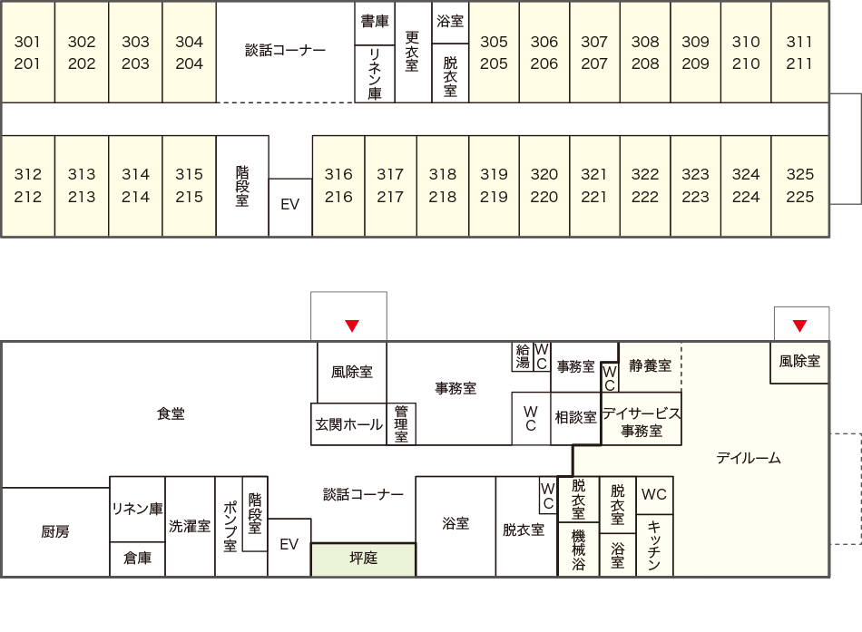 ルグラン和歌山 間取図