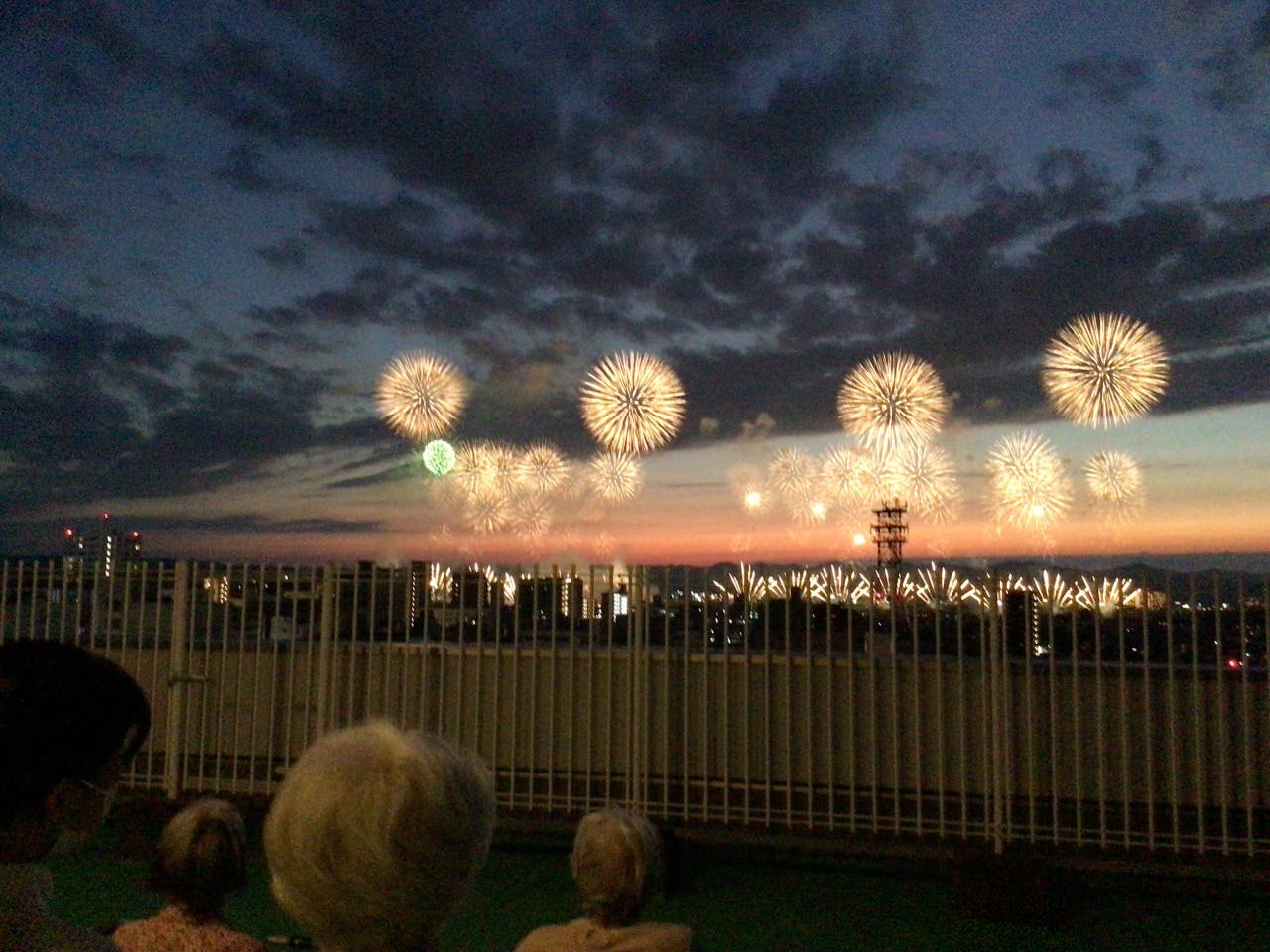 アダージョ福住 長岡花火大会鑑賞