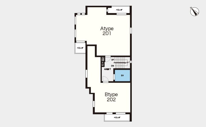 ヘーベルVillage上板橋南口 間取図