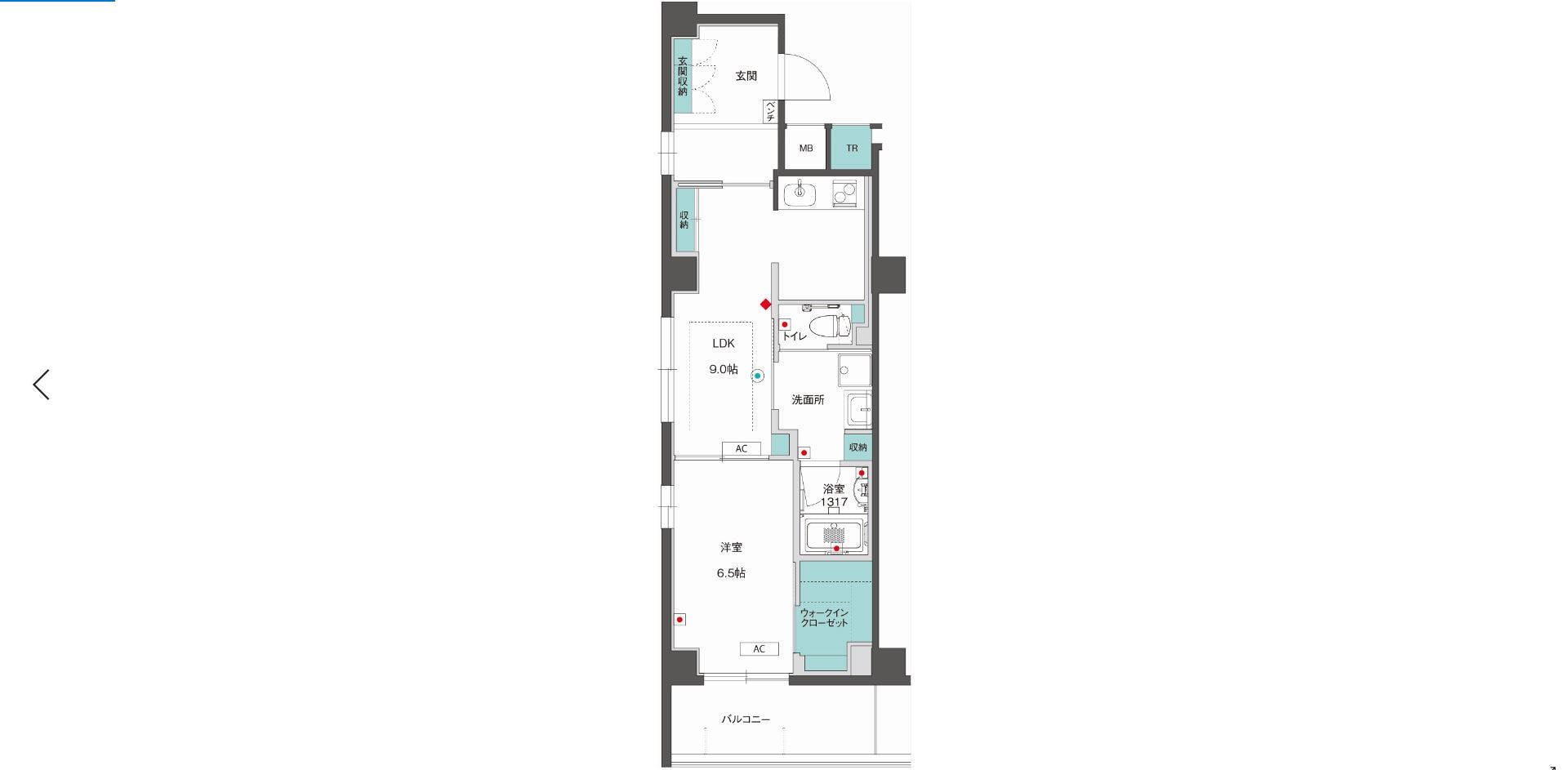 グランドマスト西宮苦楽園 間取図