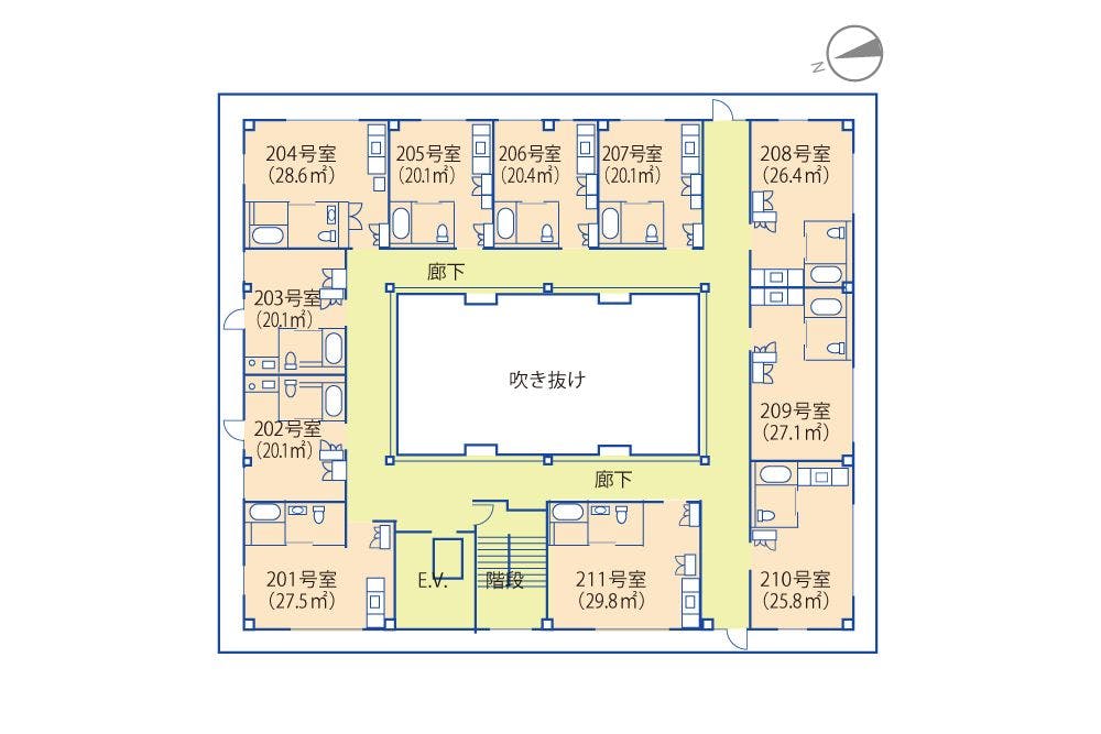 アビリティーズコート府中 間取図
