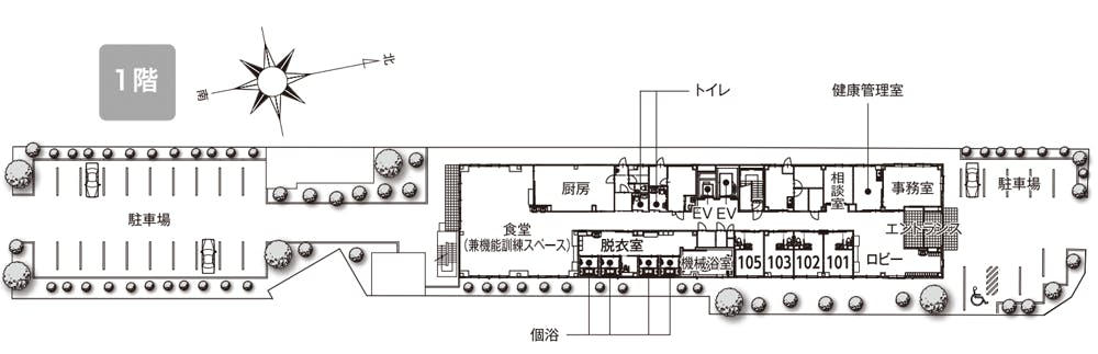 イリーゼ湘南ひらつか 間取図