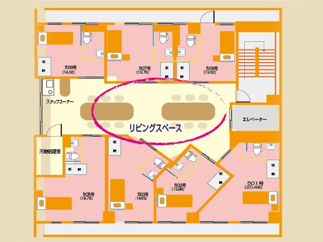 ローズ・ガーデン 間取図