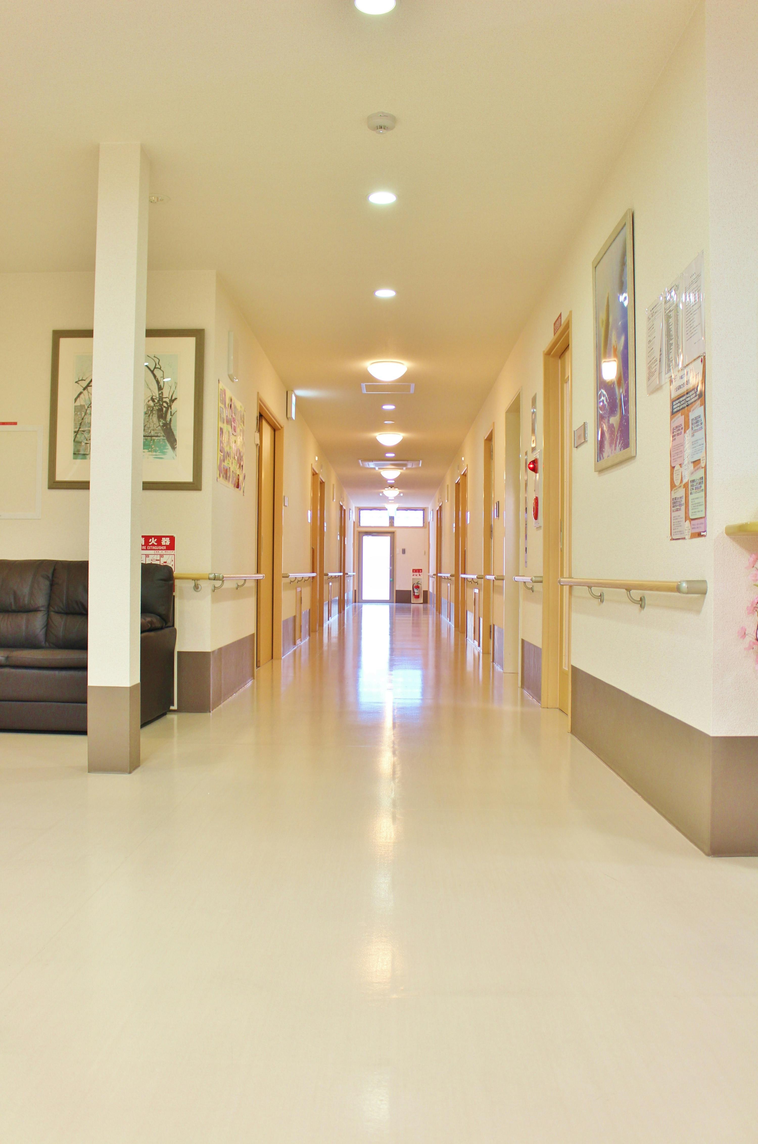 弥生桜参番館 廊下