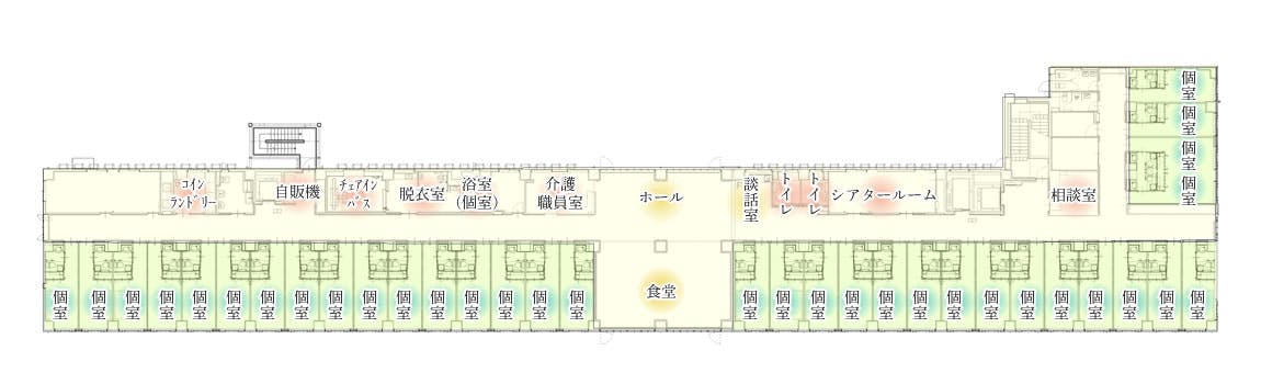 コンソルテ新緑苑 間取図
