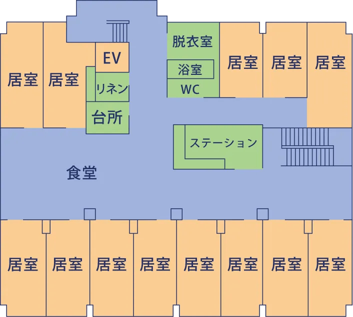 聖霊陽明ドクターズタワー 間取図