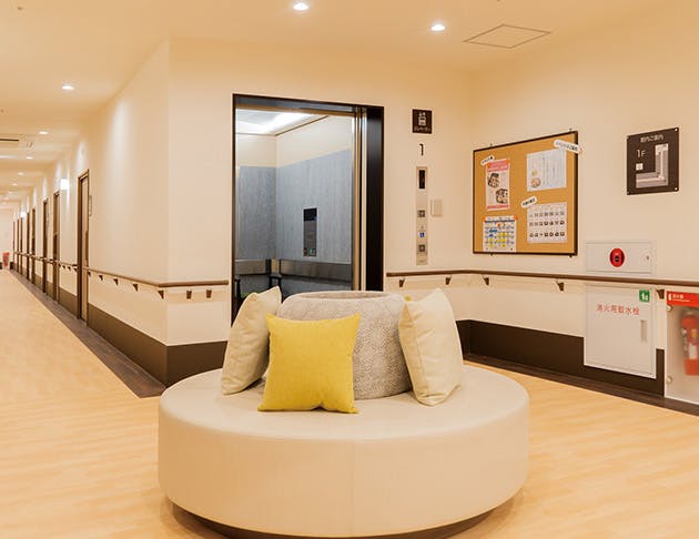 リアンレーヴ金沢八景 エレベーターホール