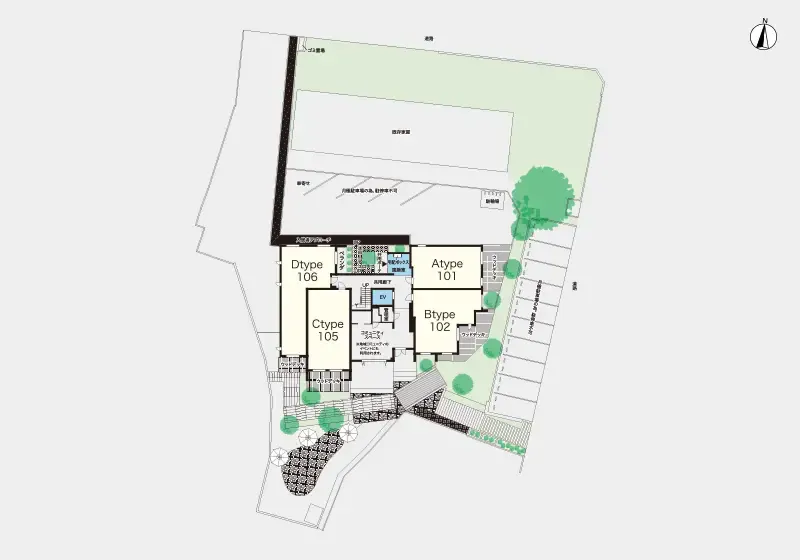 ヘーベルVillage横浜中山 間取図