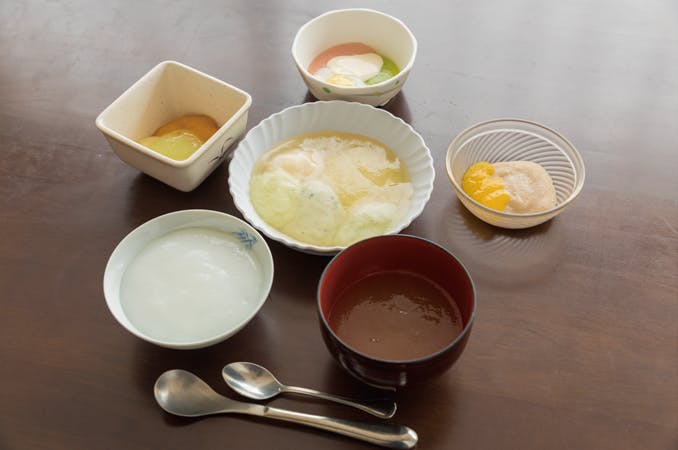 中銀ケアホテル熱海 ミキサー食