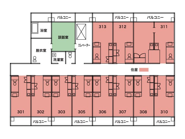 春うらら 間取図