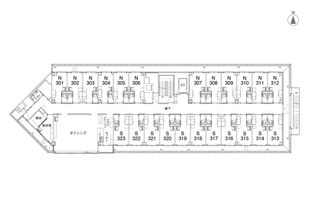 アズハイム葛飾白鳥 間取図