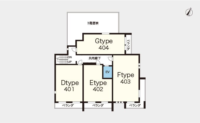 ヘーベルVillage池上3丁目 間取図