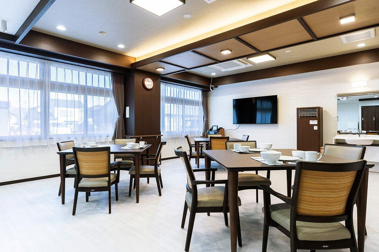 イリーゼ川越・別邸 食堂兼機能訓練室
